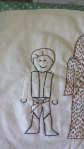 Star Wars: Han Solo and Chewbacca Free Hand Embroidery Pattern