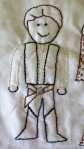 Star Wars: Han Solo Free Embroidery Pattern